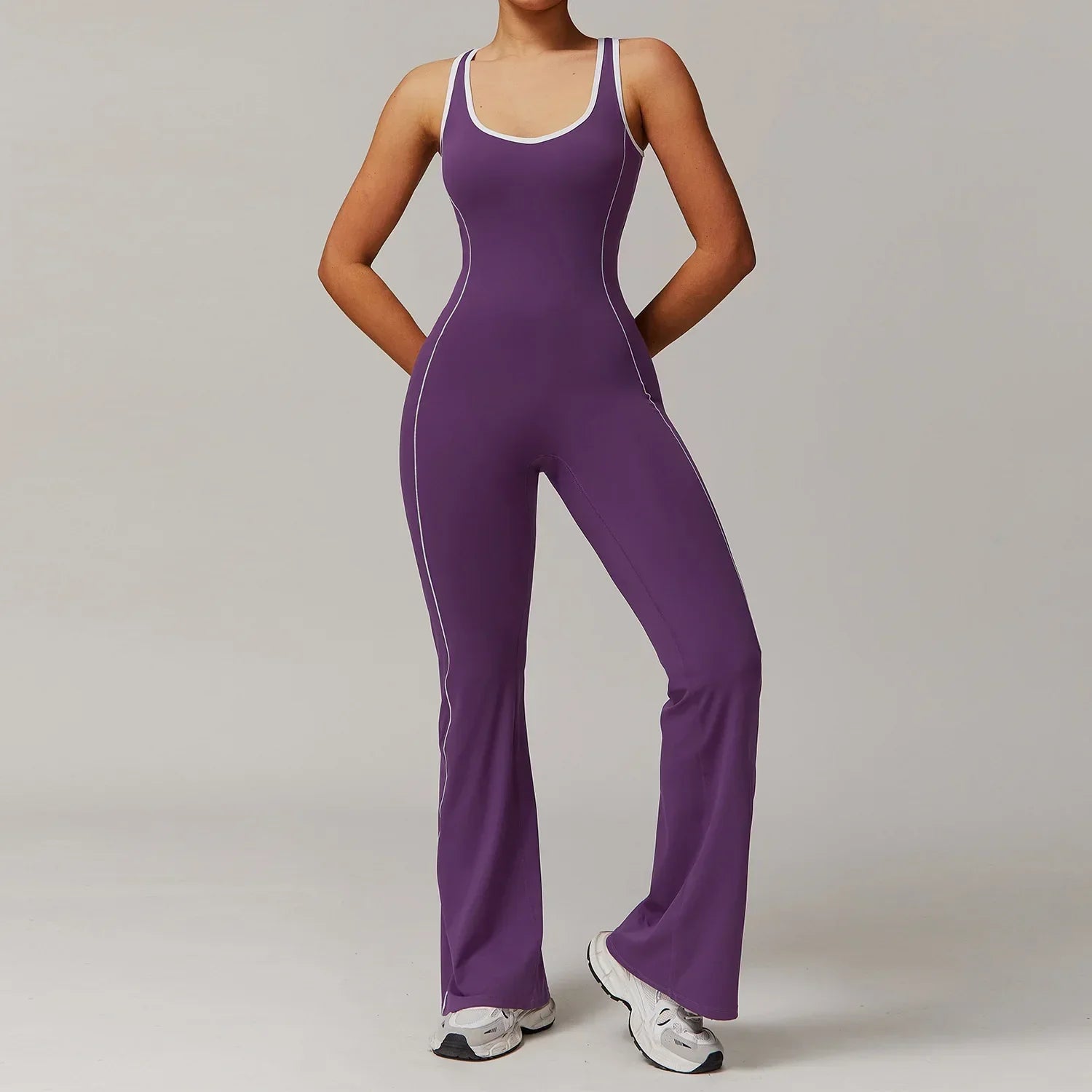 Tenue de sport femme dos nu séchage rapide