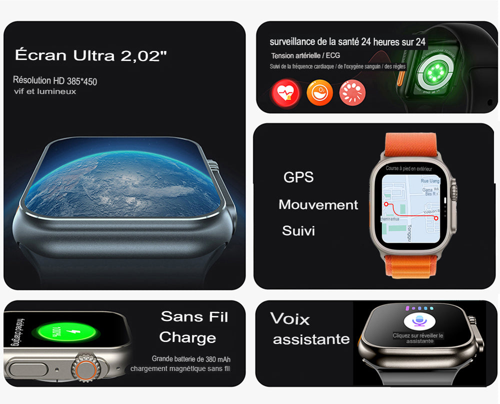 Montre Connectée Iwatch Ultra