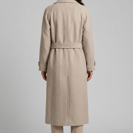 Trench Femme Croisé Ceinturé | Manches Sanglées