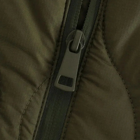 Veste ample matelassée femme couleur vert olive