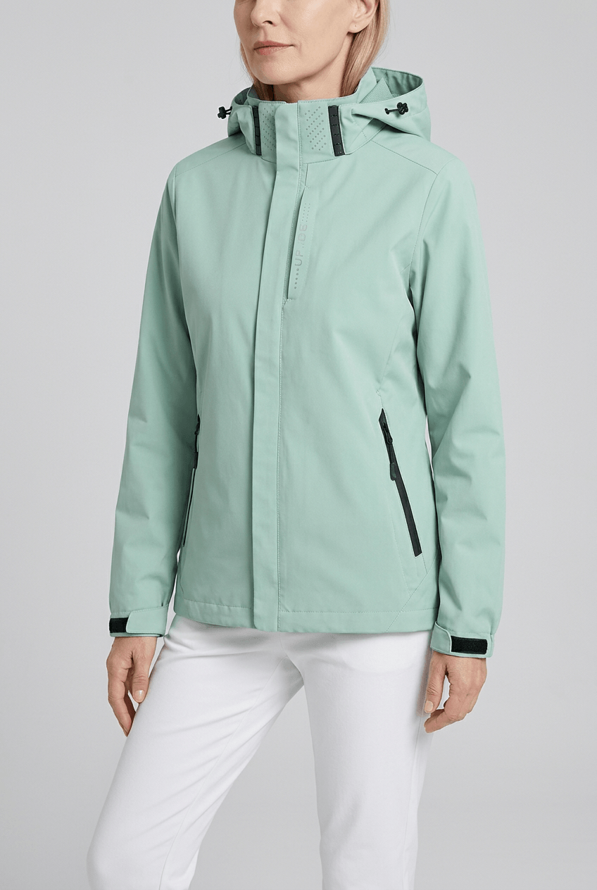 Veste de pluie femme | Poches zippées & poignets réglables
