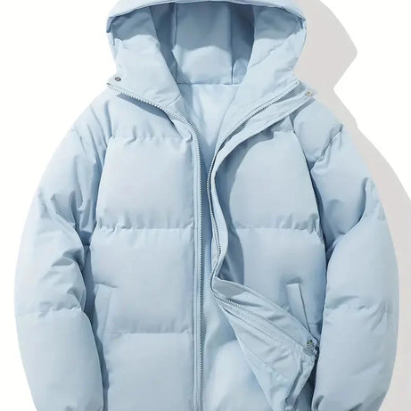 Veste d'hiver femme à capuche ajustable et zippée