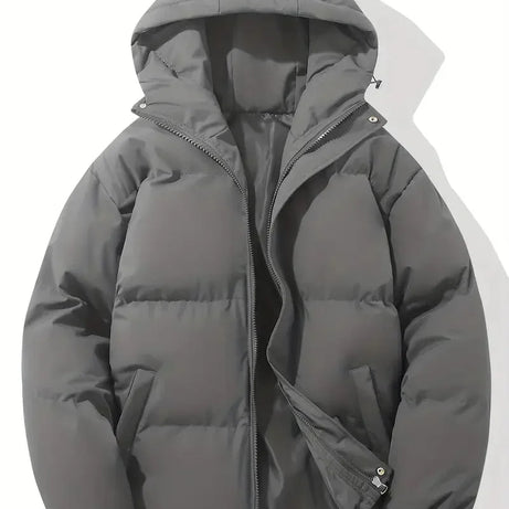 Veste d'hiver femme à capuche ajustable et zippée