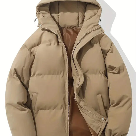 Veste d'hiver femme à capuche ajustable et zippée