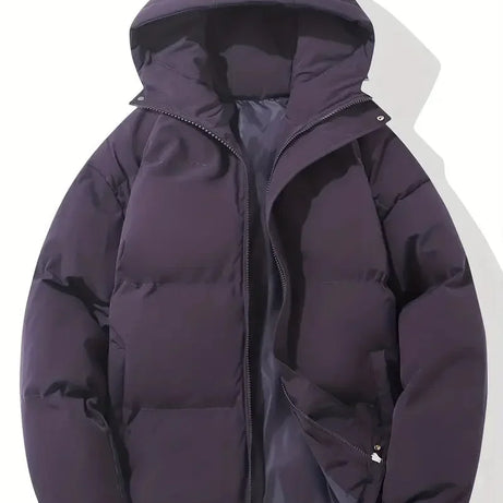 Veste d'hiver femme à capuche ajustable et zippée