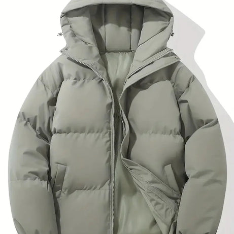 Veste d'hiver femme à capuche ajustable et zippée