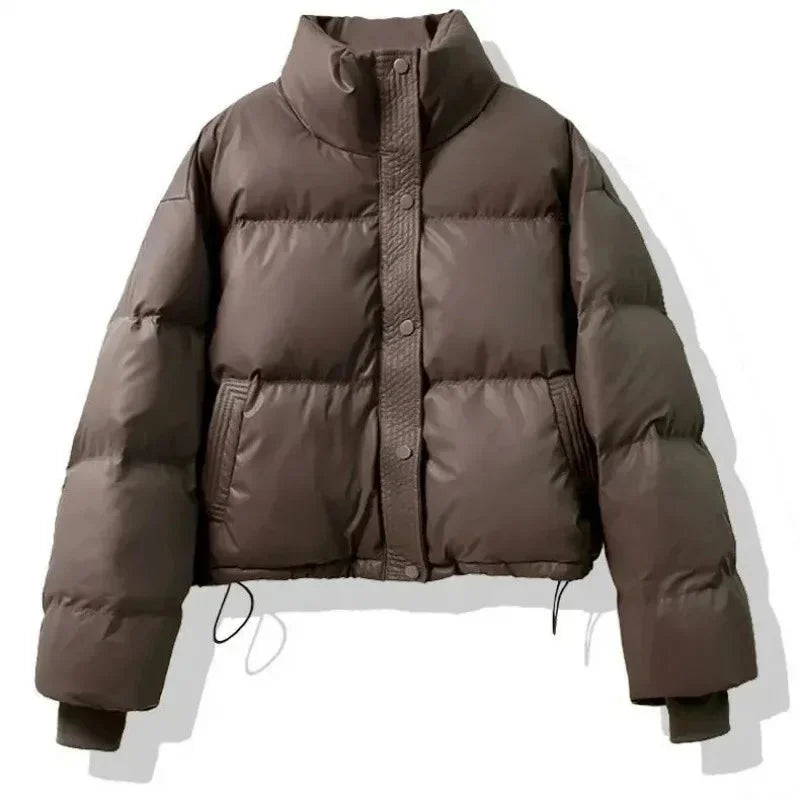 Doudoune courte d'hiver pour femme