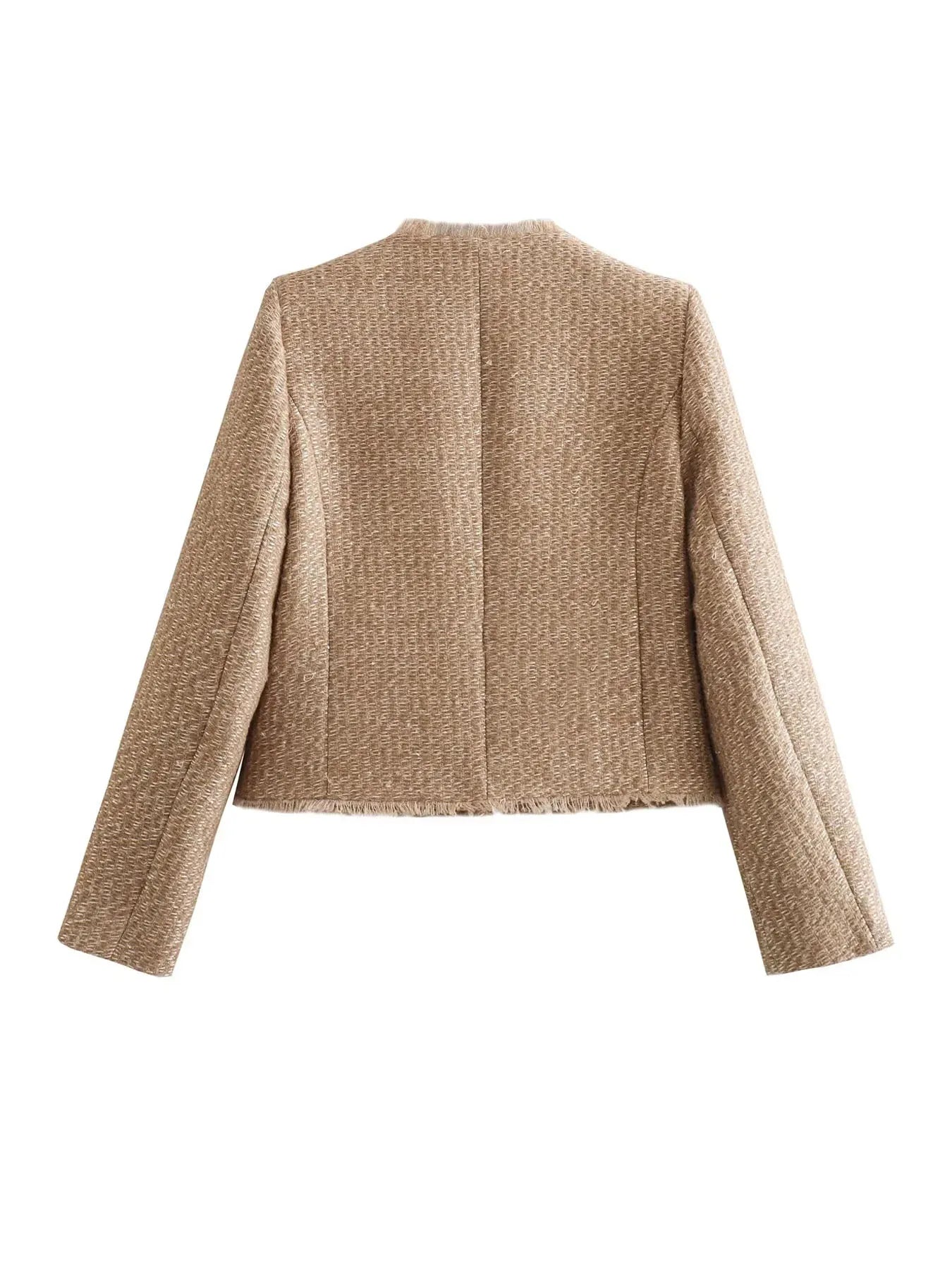 Veste Élégante en Polyester pour un Style Polyvalent