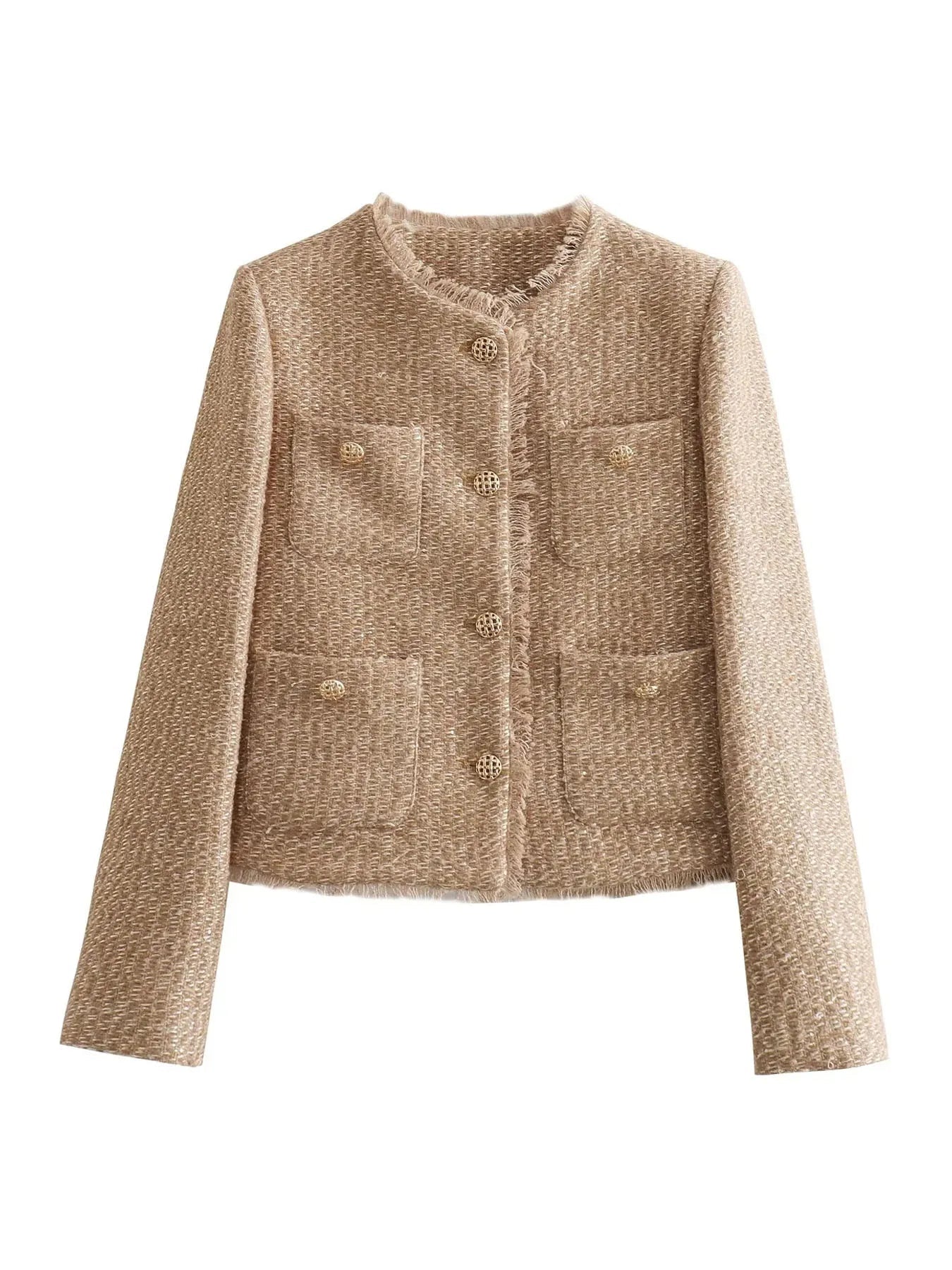 Veste Élégante en Polyester pour un Style Polyvalent