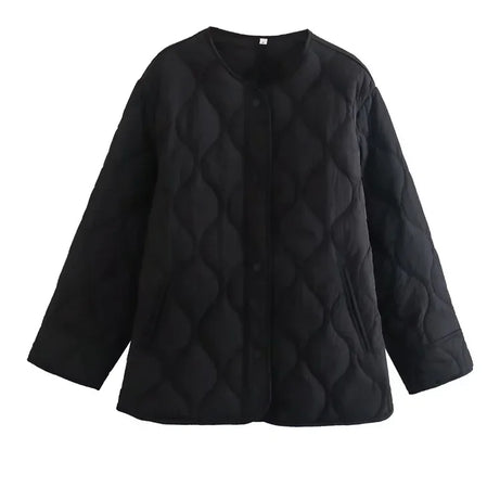 Veste femme ample matelassée pour l'hiver