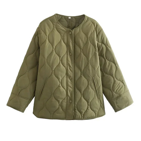 Veste femme ample matelassée pour l'hiver