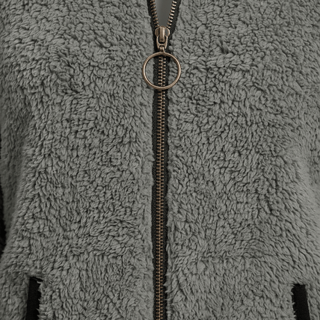 Veste Polaire Femme | Col Montant Zippé