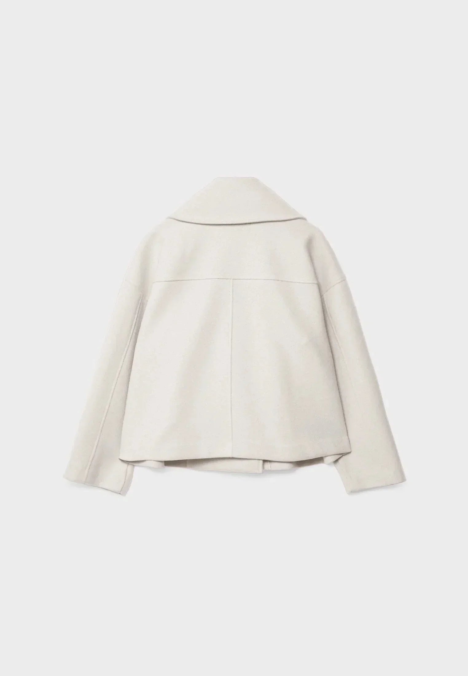 Veste femme courte à double boutonnage moderne