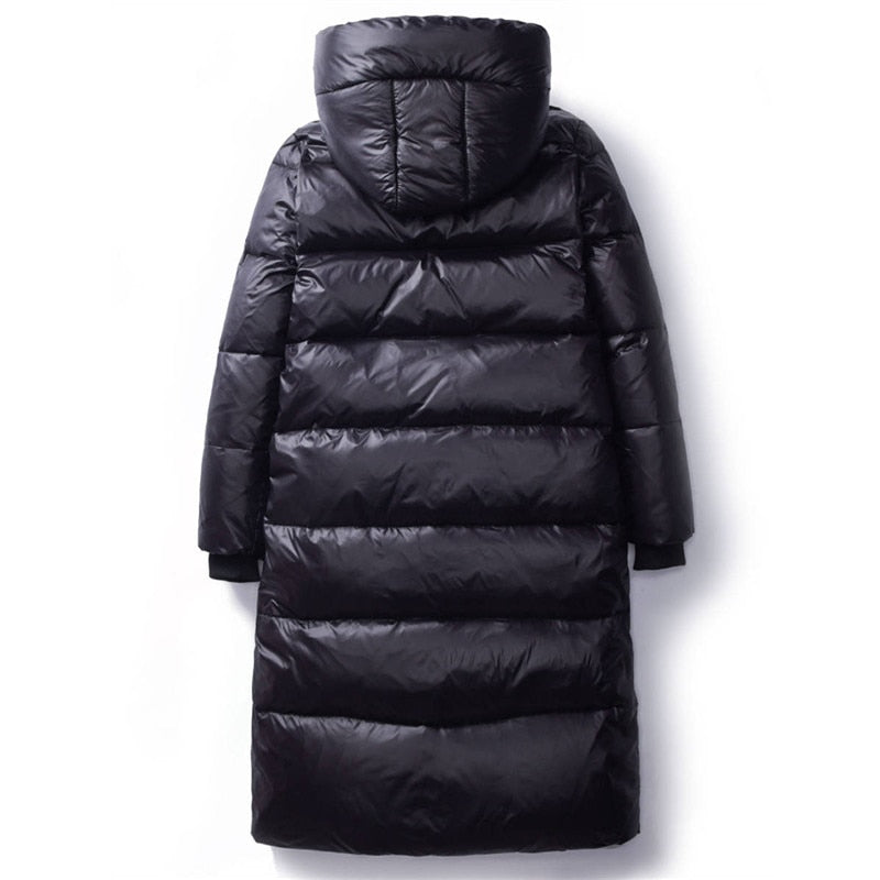 Lange Parkas mit Kapuze für Damen