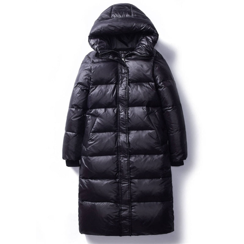 Lange Parkas mit Kapuze für Damen