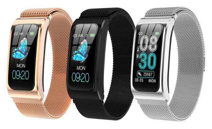 Montre connectée Alpha - Argent