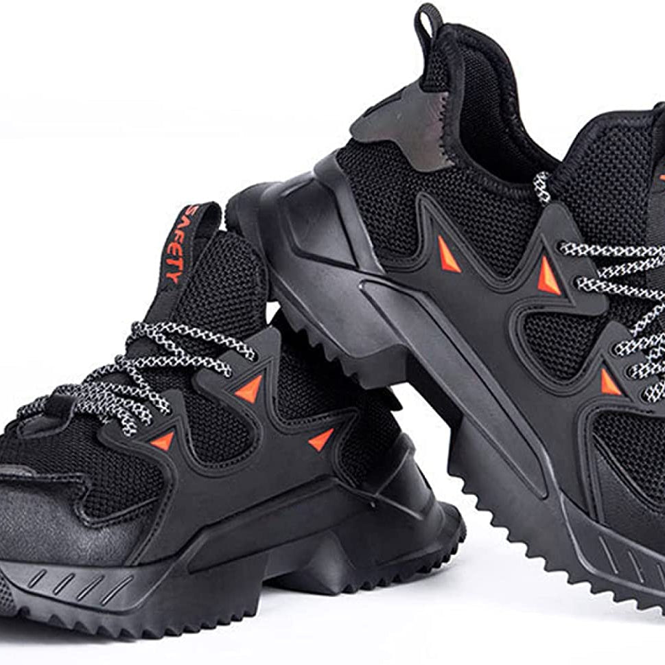 Chaussures de sécurité à bout en acier, respirantes, légères et indestructibles pour hommes - Safety