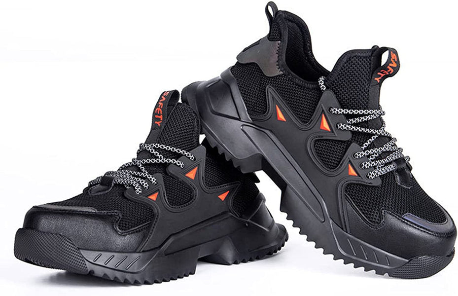 Chaussures de sécurité à bout en acier, respirantes, légères et indestructibles pour hommes - Safety