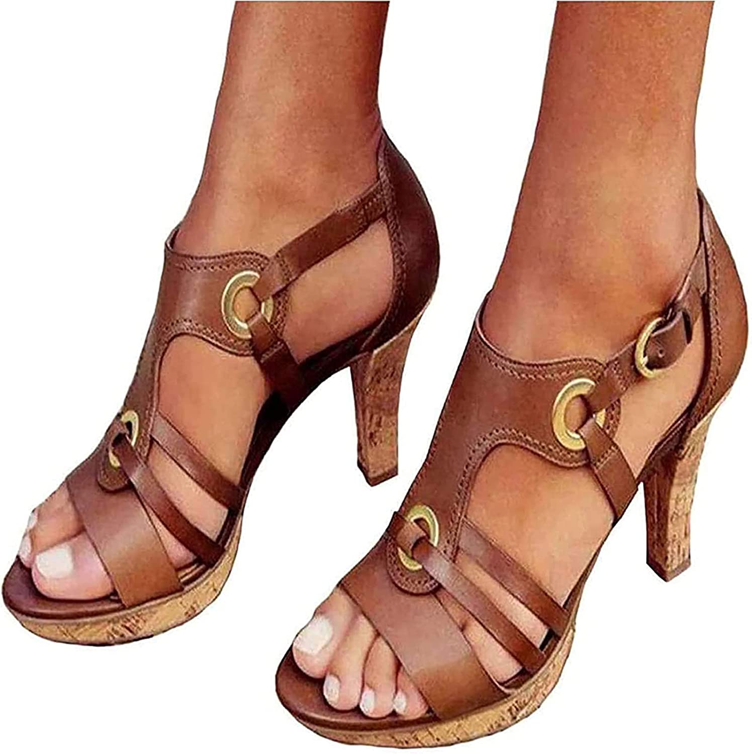 Bequeme Sandale mit Schnalle 