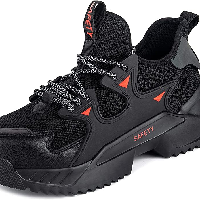 Chaussures de sécurité à bout en acier, respirantes, légères et indestructibles pour hommes - Safety