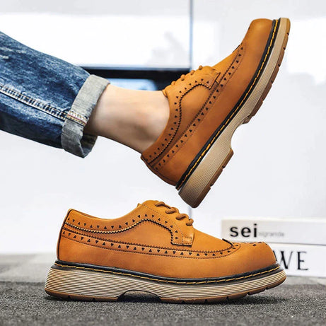 Luxuriöse Lederschuhe für Herren – Pietro