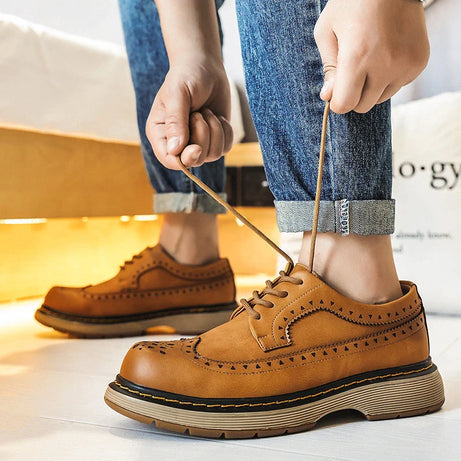 Luxuriöse Lederschuhe für Herren – Pietro