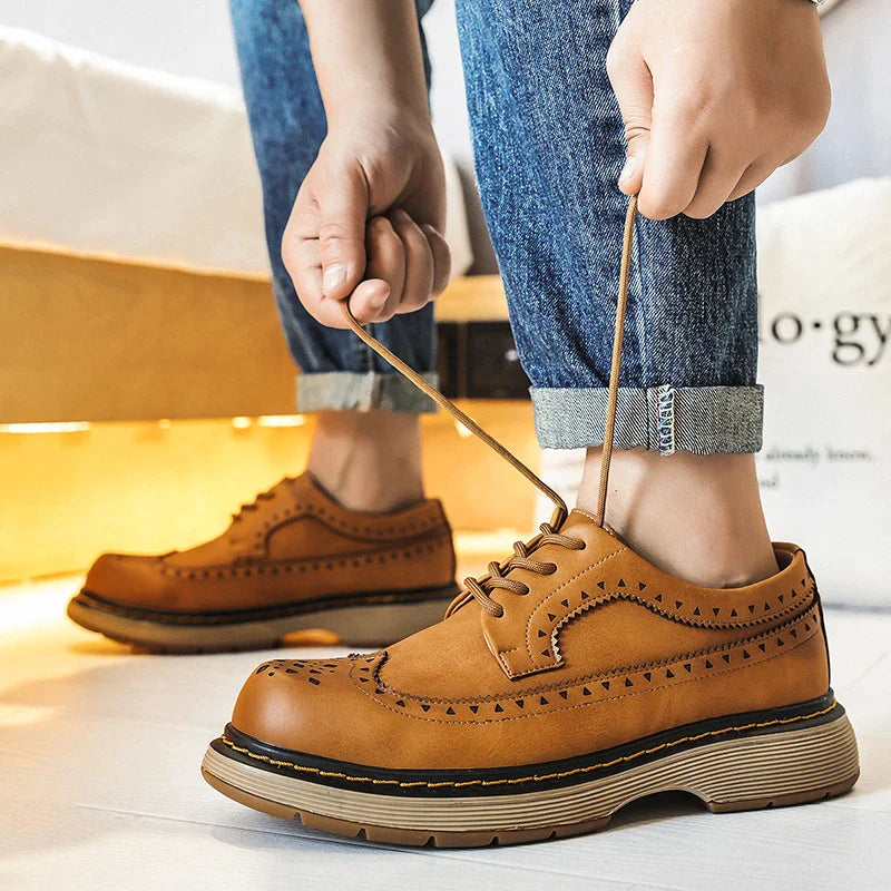 Luxuriöse Lederschuhe für Herren – Pietro