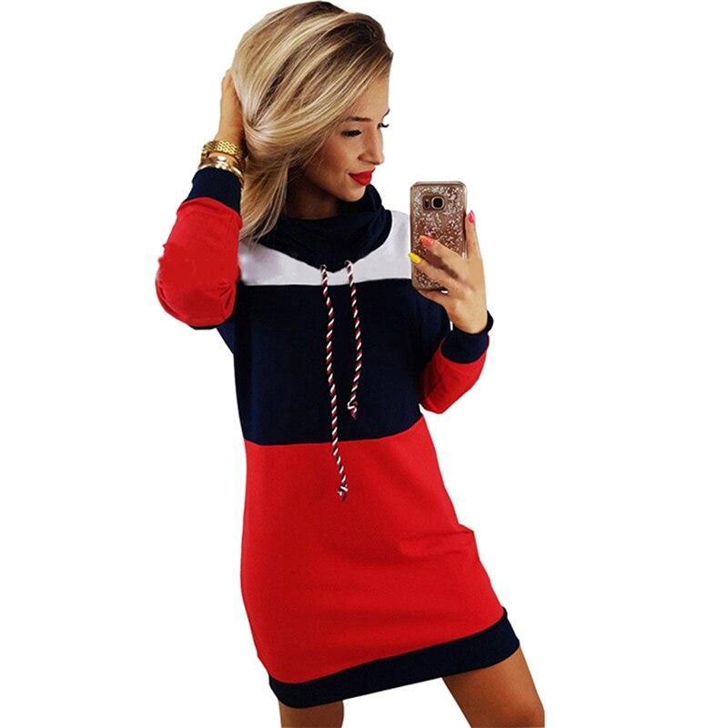 Robe-Pull Tricolore - Black