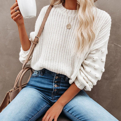 Pull Colette Blanc