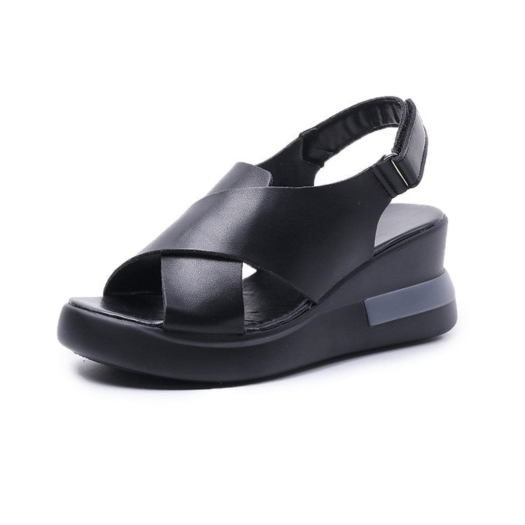 Orthopädische Keilsandalen