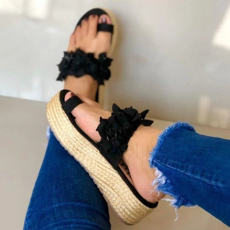 Super schicke Plateausandalen