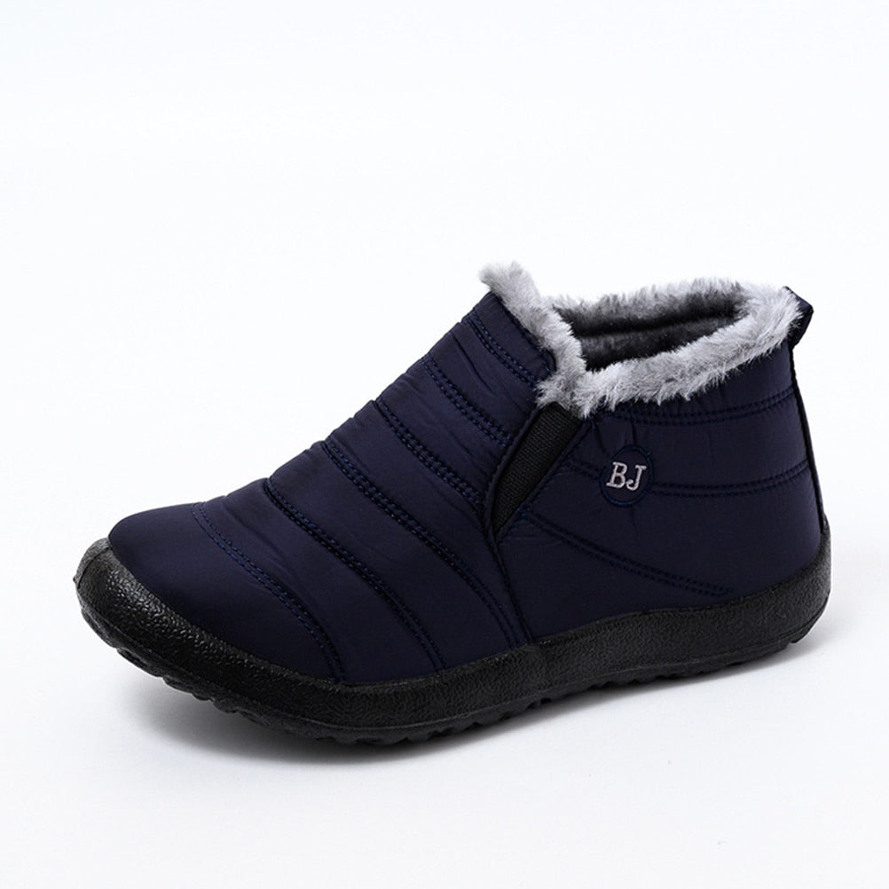 Chaussures orthopédiques d'hiver en coton imperméable