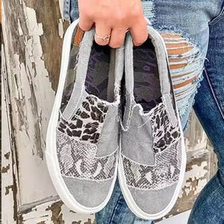 Chaussures Orthopédiques Pour Femme En Toile.