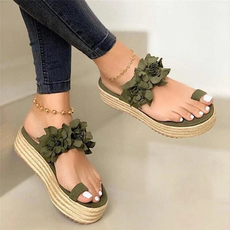 Super schicke Plateausandalen