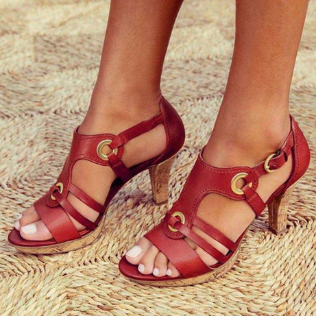 Sandale a talon confortable