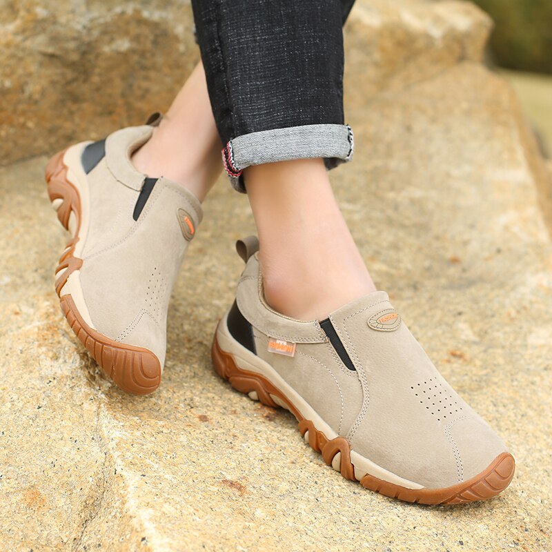 Chaussures de marche antidérapantes pour hommes