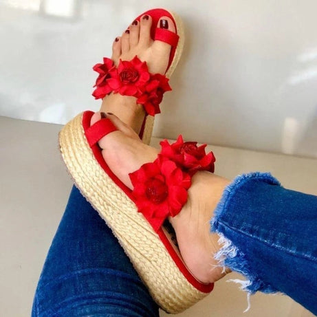 Super schicke Plateausandalen