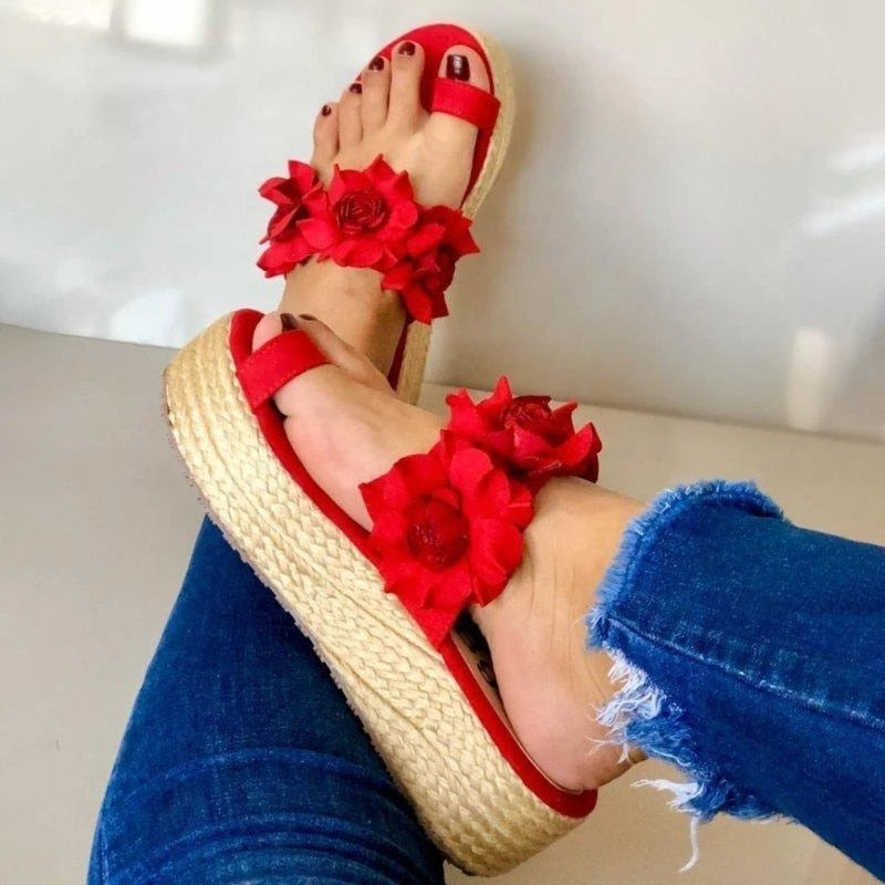 Super schicke Plateausandalen