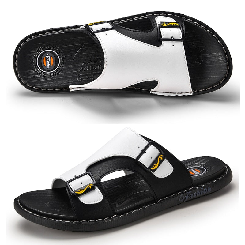 Bequeme Ledersandalen