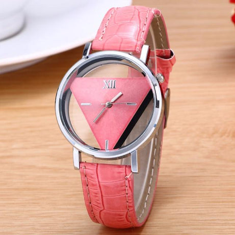 Montres femmes unique cadran triangulaire -