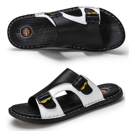 Bequeme Ledersandalen