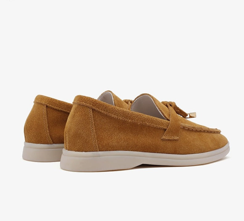 Mocassin Ortho Basse En Daim - Smile Circle