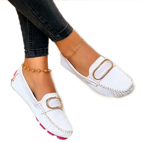 Mocassin pour femme avec boucle en métal - Melinda