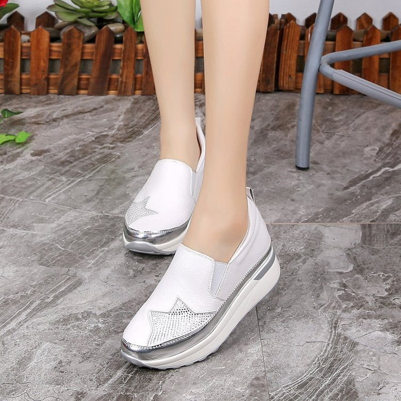 Mocassins Orthopédiques confortables à plateforme