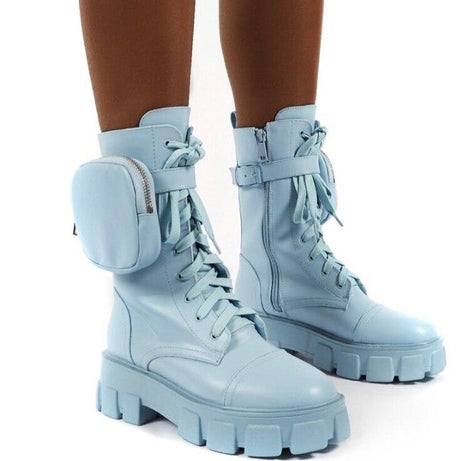 Bottes Chunky - Bleu