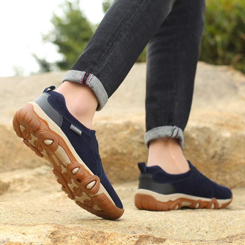 Chaussures de marche antidérapantes pour hommes