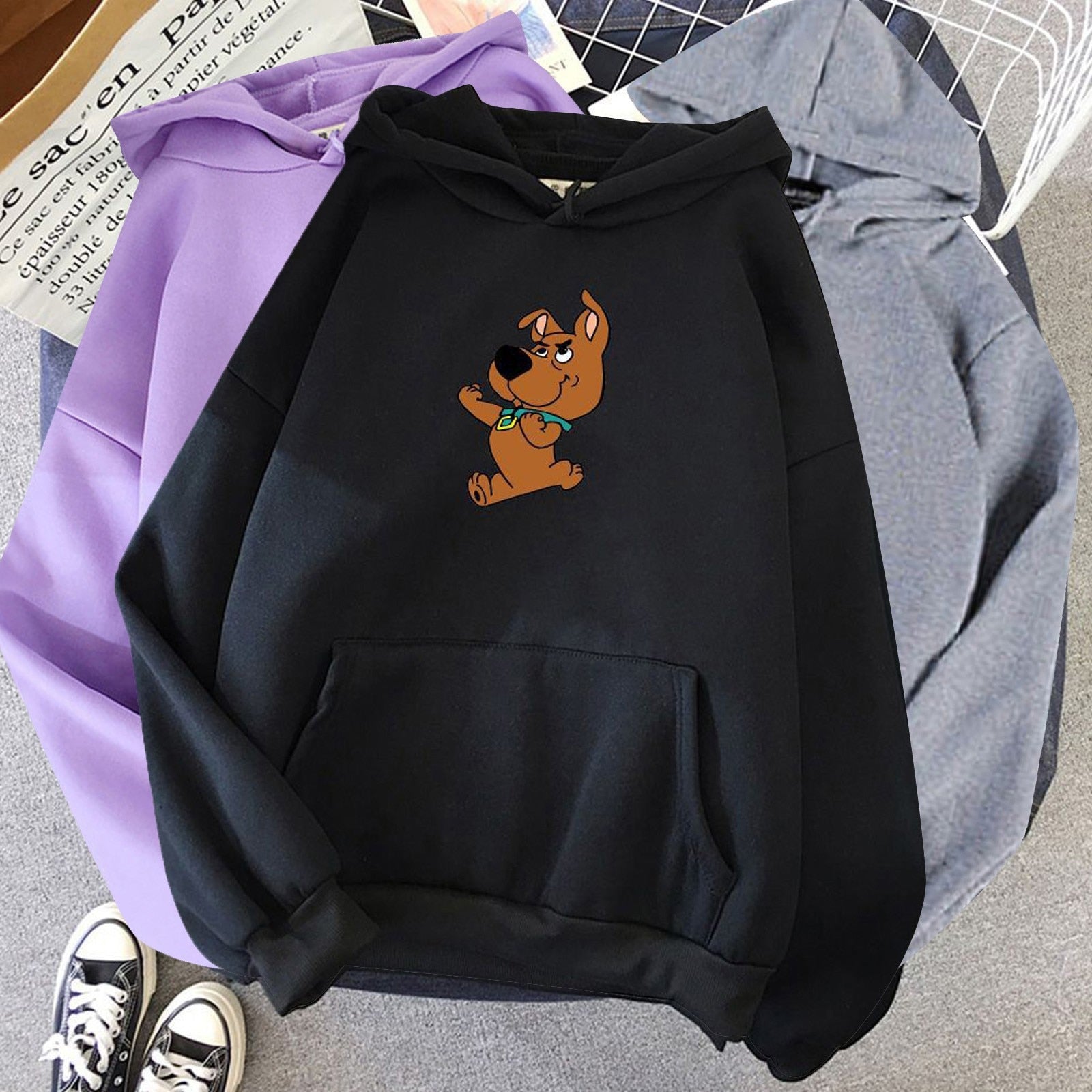 Sweat à capuche Scooby Doo