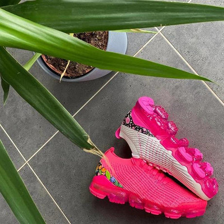 Baskets multicouleurs pour femme - Gris