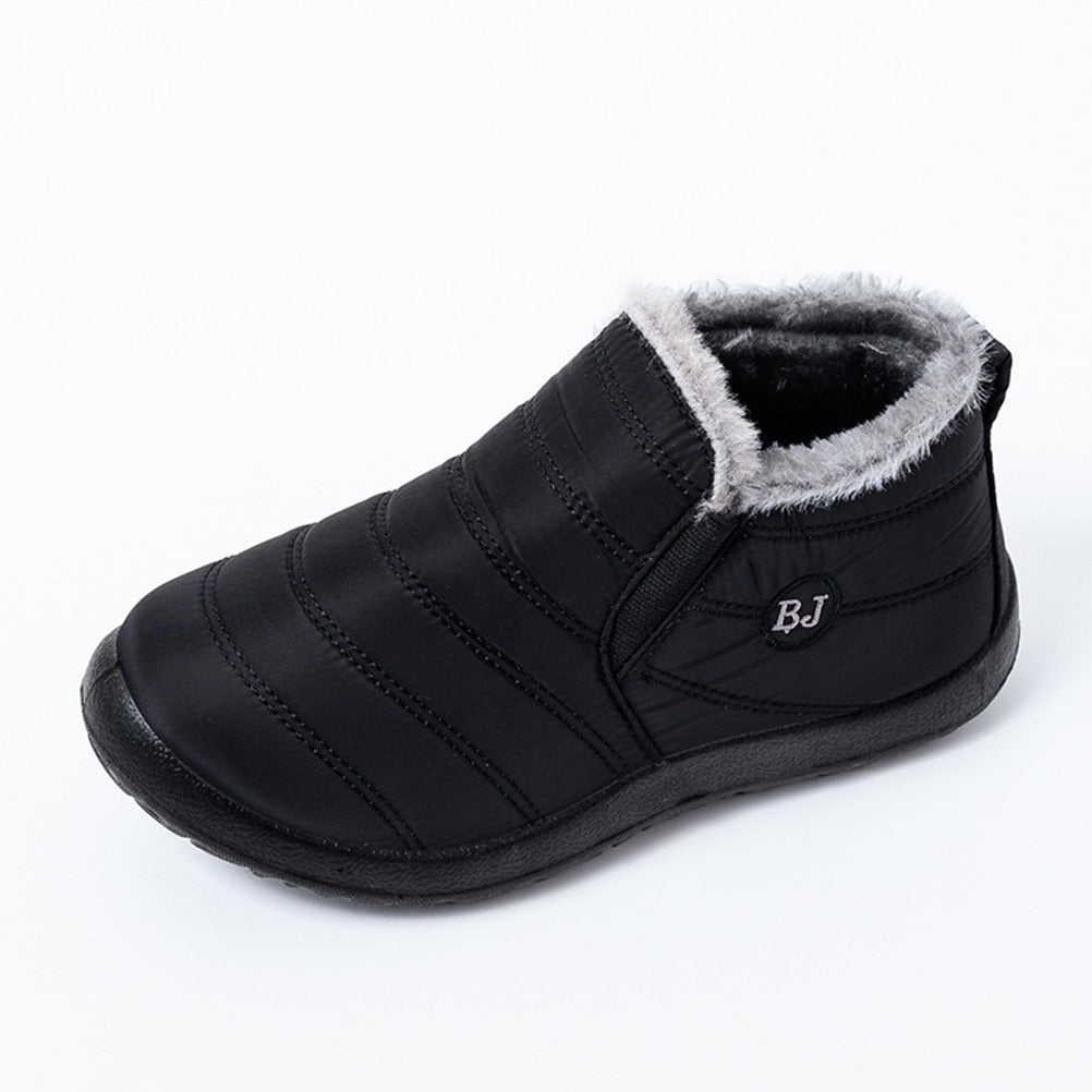 Chaussures orthopédiques d'hiver en coton imperméable