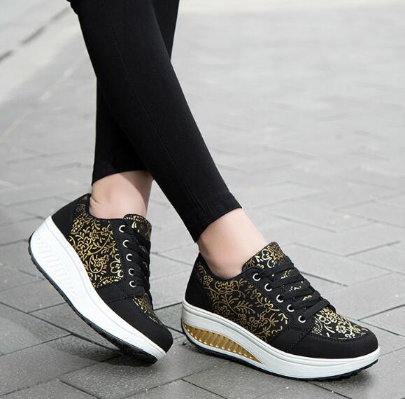 Chaussures Orthopédiques compensées De Sport pour femmes